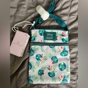 Loungefly Disney Tropical Leaf Crossbody Bag
